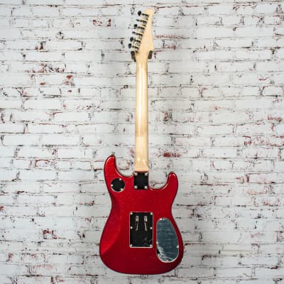 Sawtooth - S-Style Solid Body SHSHS Electric Guitar w/Floyd Rose, Red Sparkle - w/HSC - x4614 - USED image 3