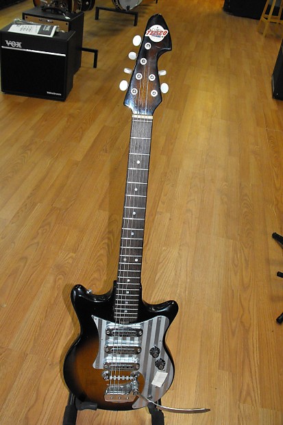 Teisco MJ-3 3 pickup 1965ish Sunburst | Reverb