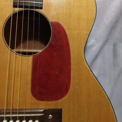 Harmony VINTAGE, RARE, H162 Flat Top Acoustic Guitar 1960s - Natural image 3