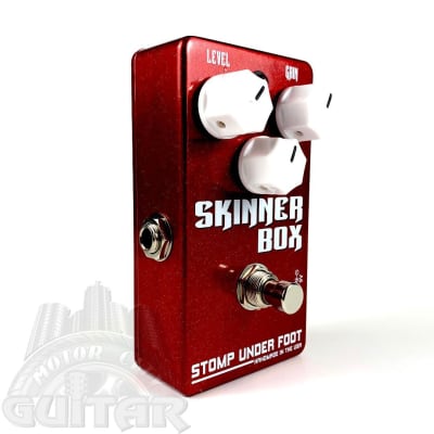 Stomp Under Foot Skinner Box Distortion Overdrive Pedal image 1