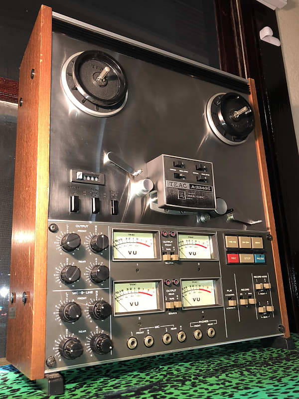 TEAC A-3340S 4-CH REEL TAPE RECORDER Excellent Condition $1,575.00 -  PicClick