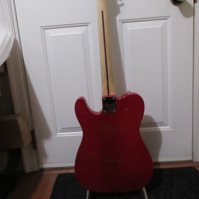 ~Cashified~ Fender Squier Red Sparkle Telecaster  w/Bridge HumBucker image 7