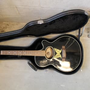 Epiphone EO 2EB Electric Acoustic Guitar Butterfly image 5