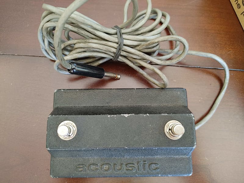 Acoustic Footswitch Reverb