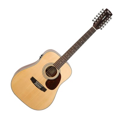 Cort EARTH70-12E NS 12 String Fishman Isys+ Preamp Dreadnought Acoustic Guitar for sale