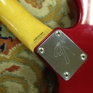 Fender Mustang 69 Competition Reissue  Candy Apple Red image 5