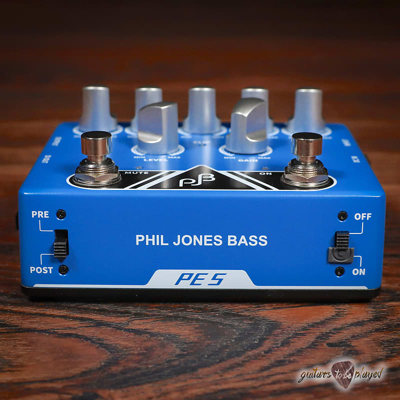 Phil Jones Bass PE-5 Preamp, DI Box & 5-band EQ Pedal w/ Rechargeable  Battery | Reverb