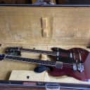 Ibanez Ibanez Double Neck Bass / Guitar Cherry (Extremely Rare - FREE SHIPPING)