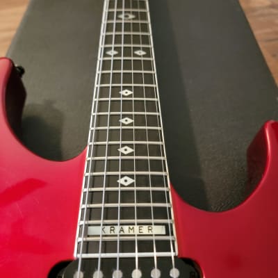 Kramer American Stagemaster Custom Electric Guitar 1980s Candy Red W/OHSC image 14