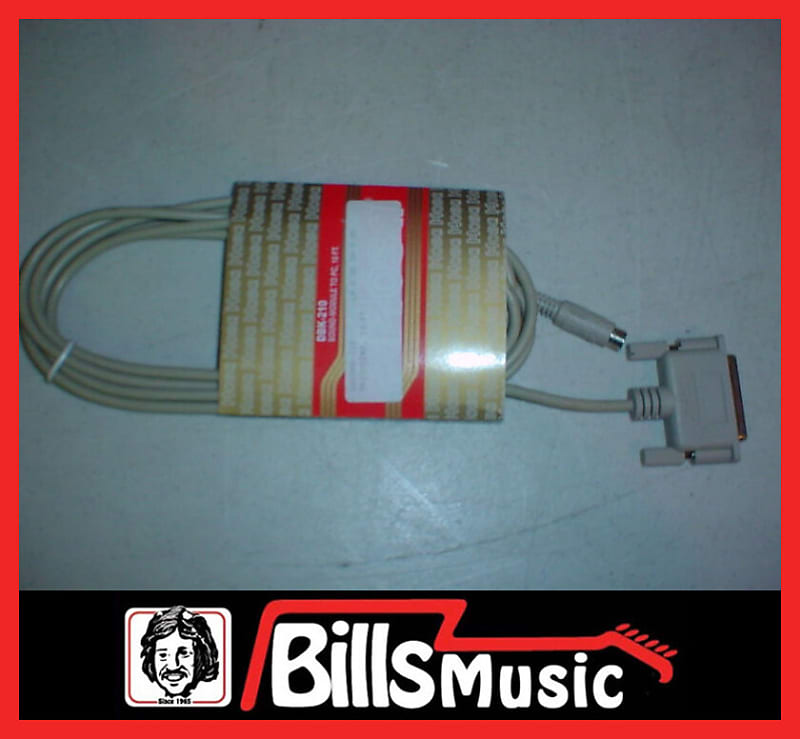 Hosa Technology DBK-210 Sound Module to PC DB25 Female to 8-Pin Din 10ft Cable image 1