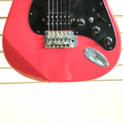 Sierra Strat Copy Red Electric Guitar image 6