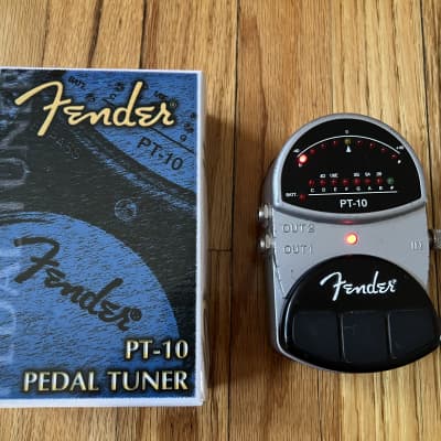 Fender PT-10 Tuner 2000s - Silver for sale