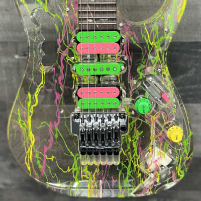 Ibanez JEM anniversary 2007 Clear Lights UP image 1