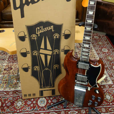 Gibson 1964 SG Standard Reissue w/Maestro Vibrola Heavy Aged "Murphy Lab" image 15