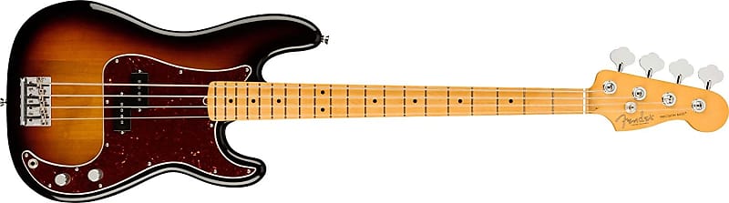 Fender American Professional II Precision Bass, 3-Color Sunburst, Maple Fingerboard image 1