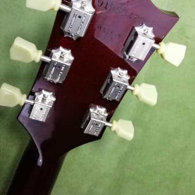 Gibson SG Standard "Small Guard" 1986 - 1990 - Wine Red + Original Padded Gigbag + Hard Case as a gift image 18