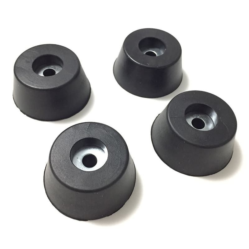 Rubber Feet for Amplifier or Amp Heads Tapered 4 Reverb
