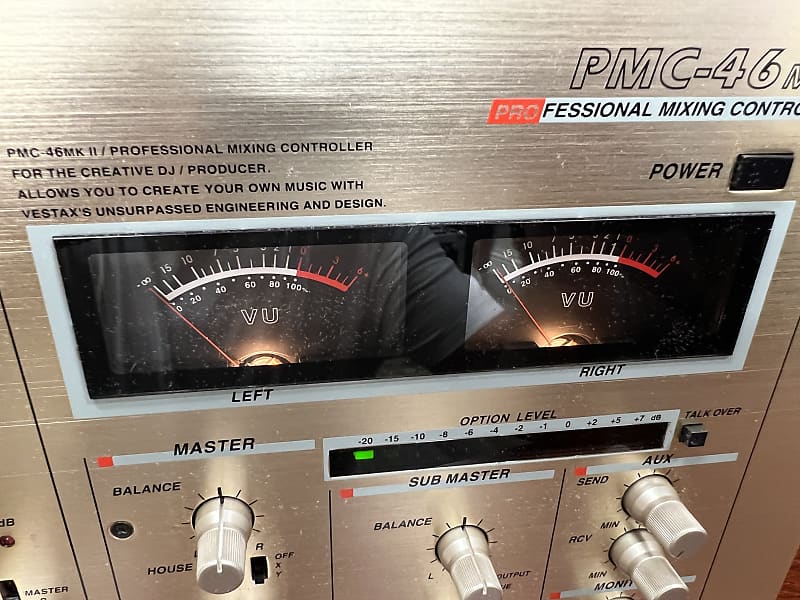 Vestax PMC-46MKII Vintage Professional Rotary DJ Mixer. Uber Vestax PMC-46MKII Vintage Professional Rotary DJ Mixer. Uber