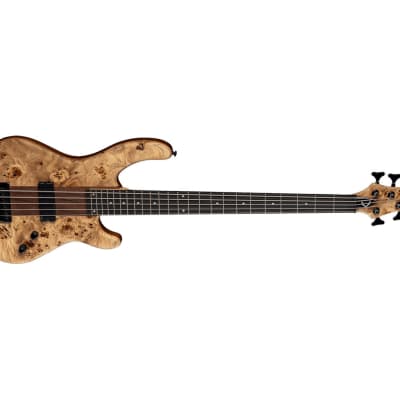 Dean Edge Pro Select 5-String Bass Guitar - Burled Poplar - Used image 4