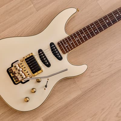 1980s Yamaha Session II 812 Vintage Electric Guitar HSS Pearl