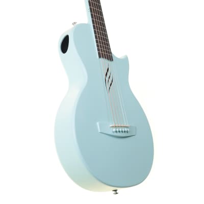 Enya Nova Go Carbon Fibre Acoustic Guitar, Blue image 5
