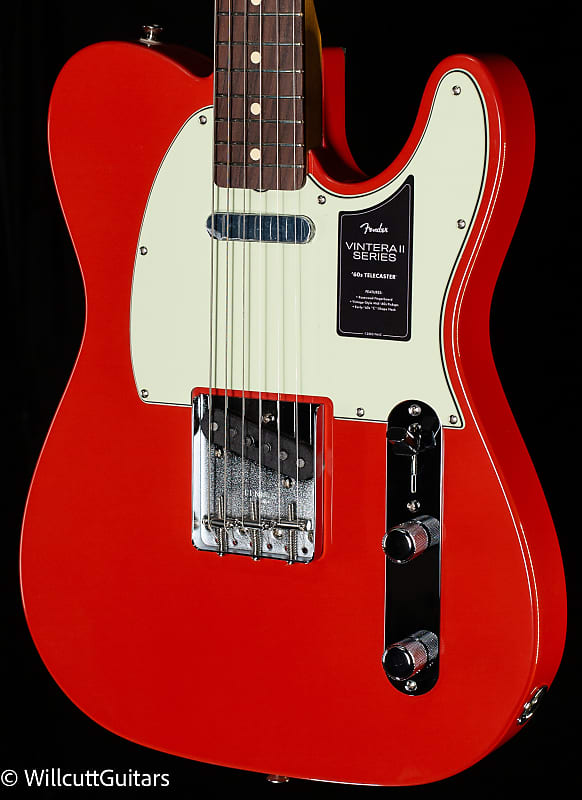 Fender Vintera II '60s Telecaster Rosewood Fingerboard Fiesta Red (174) image 1