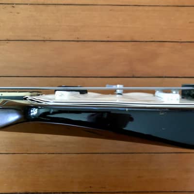 1969 Vox V210 Phantom IV Electric Bass Black Original Teardrop Case Made in Italy image 20