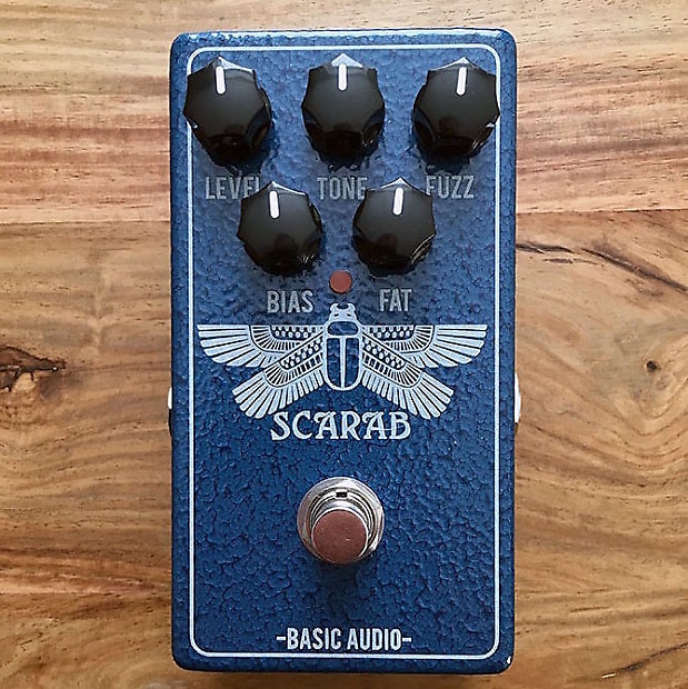 Basic audio / Scarab deluxe ファズ Basic Audio SCARAB DELUXE fuzz guitar pedal demo with RS