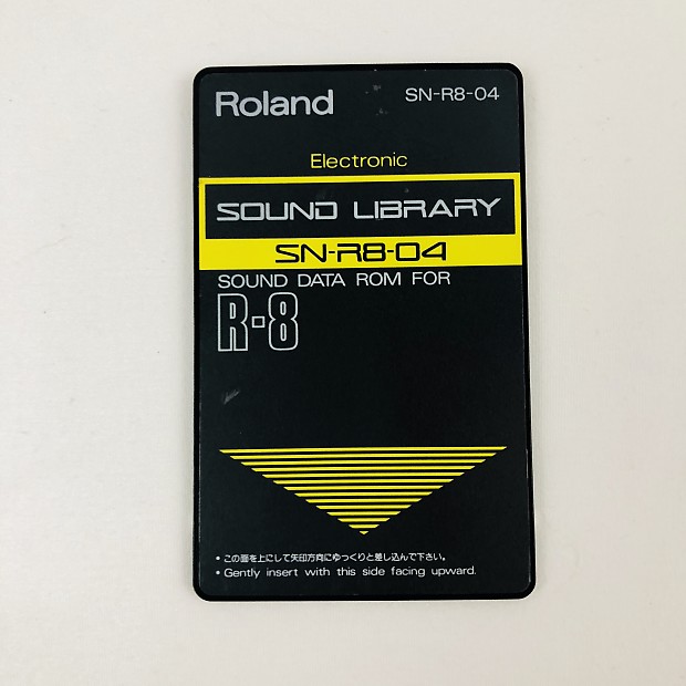 Roland SN-R8-04 Electronic Sound Library Card for R8 | Reverb