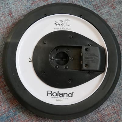 Roland CY-12 R/C V-Cymbal 12" Ride/Crash Pad 2010s - Black image 2