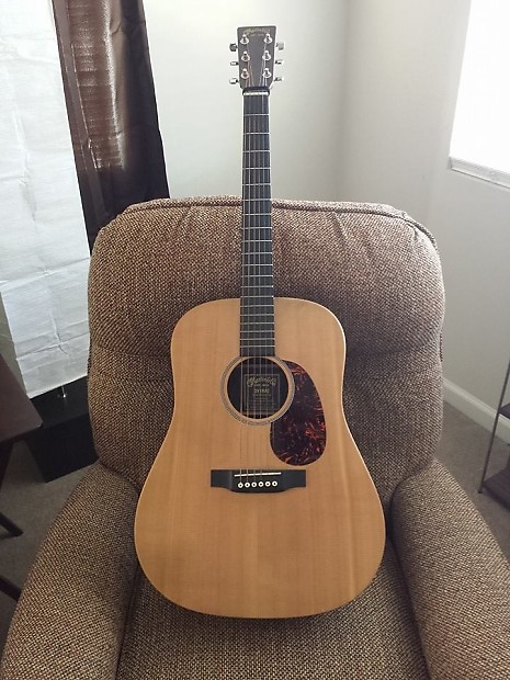 Martin DX1rae and Hard Shell Case