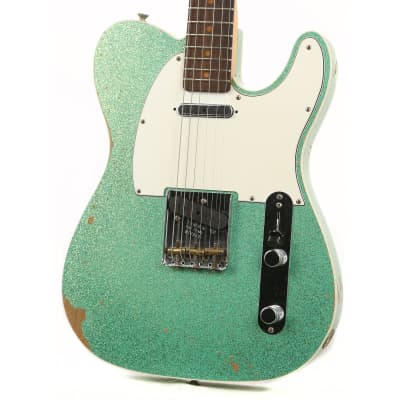 Fender Custom Shop '60s Telecaster Custom Seafoam Sparkle 2018 image 14