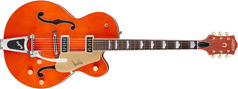 Gretsch G6120DE Duane Eddy Signature Hollow Body with Bigsby, Rosewood Fingerboard, Desert Sunrise, Lacquer image 1
