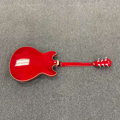 Ibanez AS73-TCD Artcore Semi Hollow Electric Guitar 2023 - Transparent Cherry Red image 2