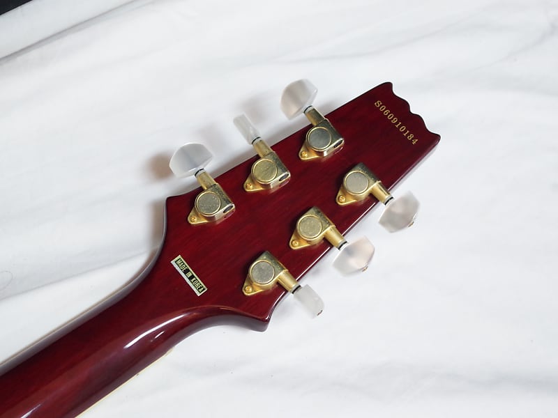 ARIA Anniversary electric GUITAR Red with Case - Used - Made in Korea