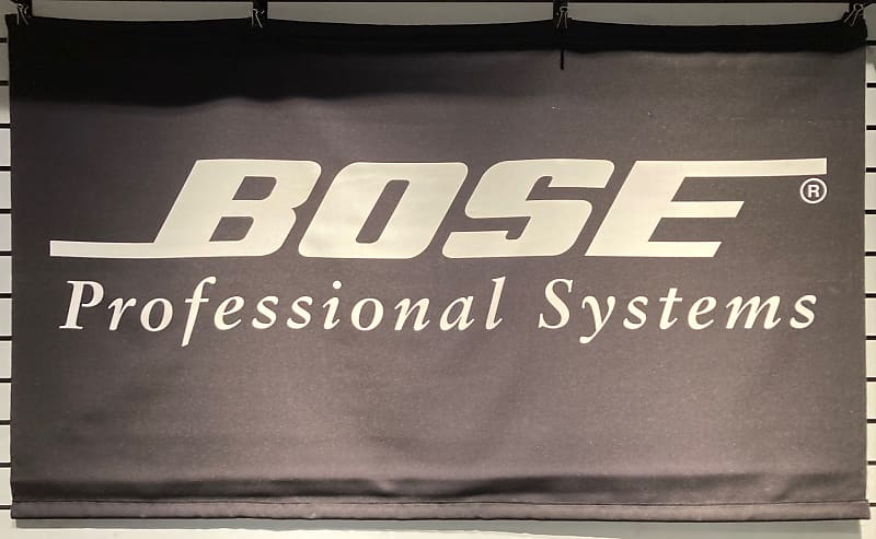 Bose Professional Dealer Banner Sign Display Audio Speakers image 1