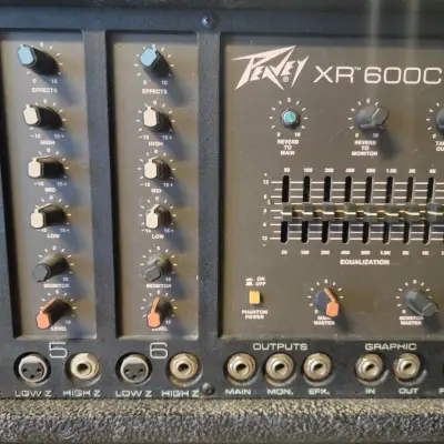 Peavey XR 600C Powered Mixer Amp image 3