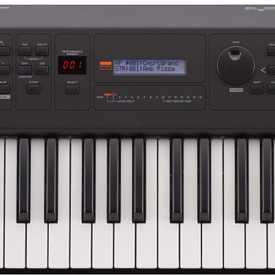 Yamaha Black MX Synth, 49 key, 1000+ Motif voices, VCM FX, USB Audio/MIDI interface. DAW remote capa