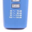 Galaxy Audio CM-130 Check Mate SPL Meter for Acoustic Measurement with Included Windscreen and Battery - Blue