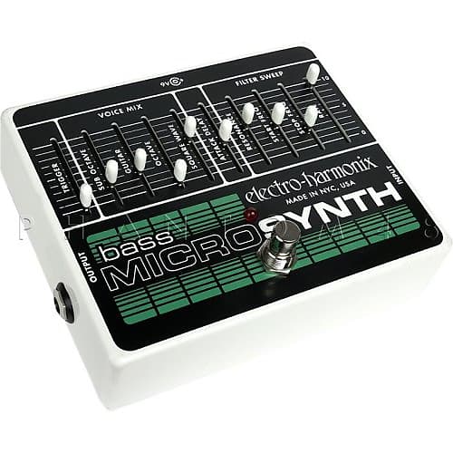 Electro-Harmonix Bass MicroSynth Effects Pedal image 1