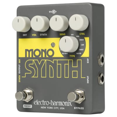 Electro Harmonix Mono Synth Engine Synthesizer Guitar Effects Pedal image 4