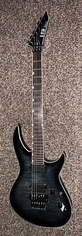 ESP LTD H3-1000 deluxe electric guitar Floyd rose Seymour Duncan pickups tkl case image 1