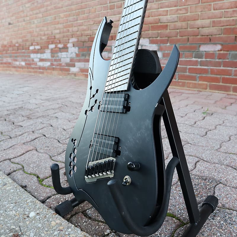 メ*月様 Etherial Guitars / ELITH 7 エーテリアルギタ Etherial Elith 7 Electric Guitar, Apocalypse Black | Reverb