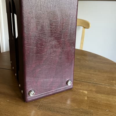 Mojotone Fender Pro Jr 112 Cabinet with Celestion Neo Speaker - Oxblood and Wheat image 7