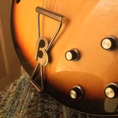 BALDWIN - 1960's Baldwin Vintage 712 12-String Electric Guitar sunburst+Baldwin Case.Made In England image 10