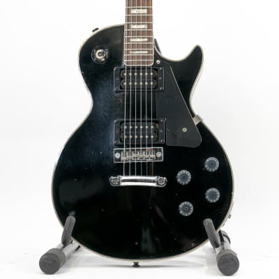Hondo II Les Paul Custom Style Electric Guitar w/ Locking Sperzel Tuners, Gibson Harmonica Bridge, OHSC for sale