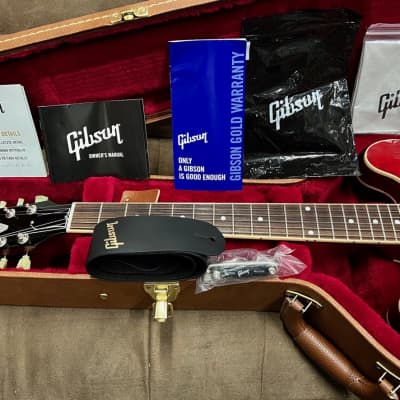 Gibson Gibson ES-335 Jun 2021 Sixties Dot USA Mint 2021 - Cherry Red image 2