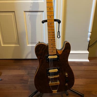 Occhineri Custom TELE style guitar - Natural Walnut for sale