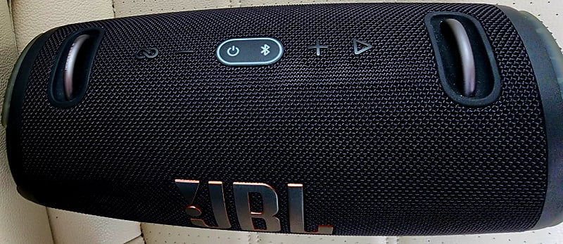 JBL JBL black xtreme 3 portable Bluetooth speaker image 1