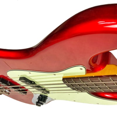 Tokai (Made in Japan) TJB Jazz Sound Bass Guitar 171145 Candy Apple Red image 7